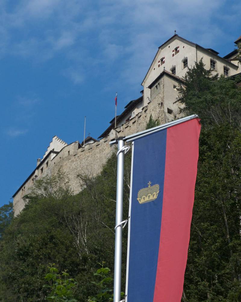 Landschaftsaufnahme: Liechtenstein