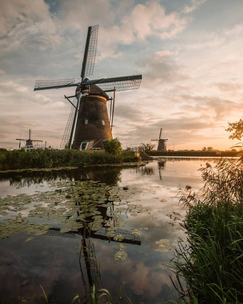 Landschaftsaufnahme: Niederlande