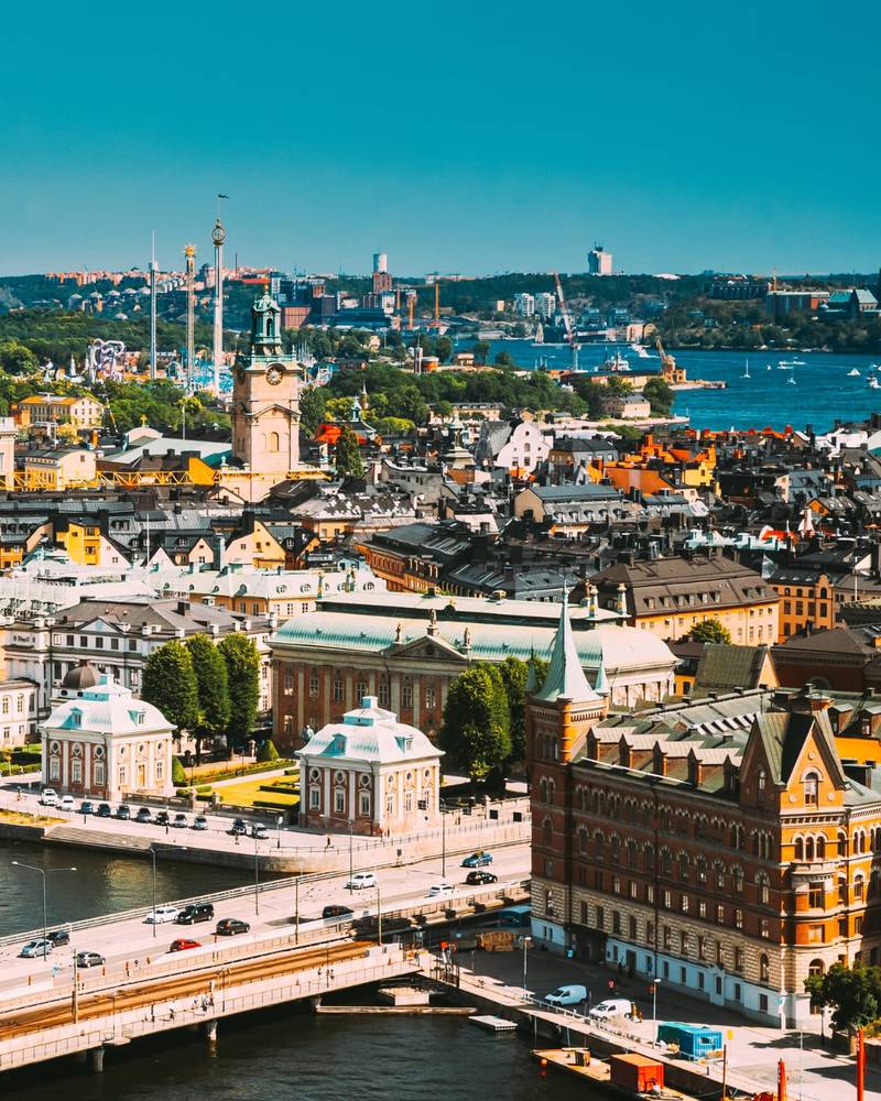 Landschaftsaufnahme: Schweden